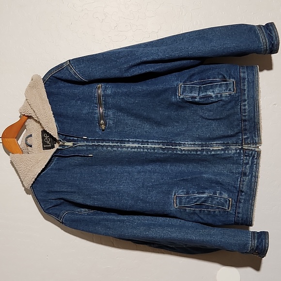 【LEE】DENIM APPLIQUE LOGO HOODED ZIP-UP Pacsun Denim Applique Zip Up Hoodie | PacSun